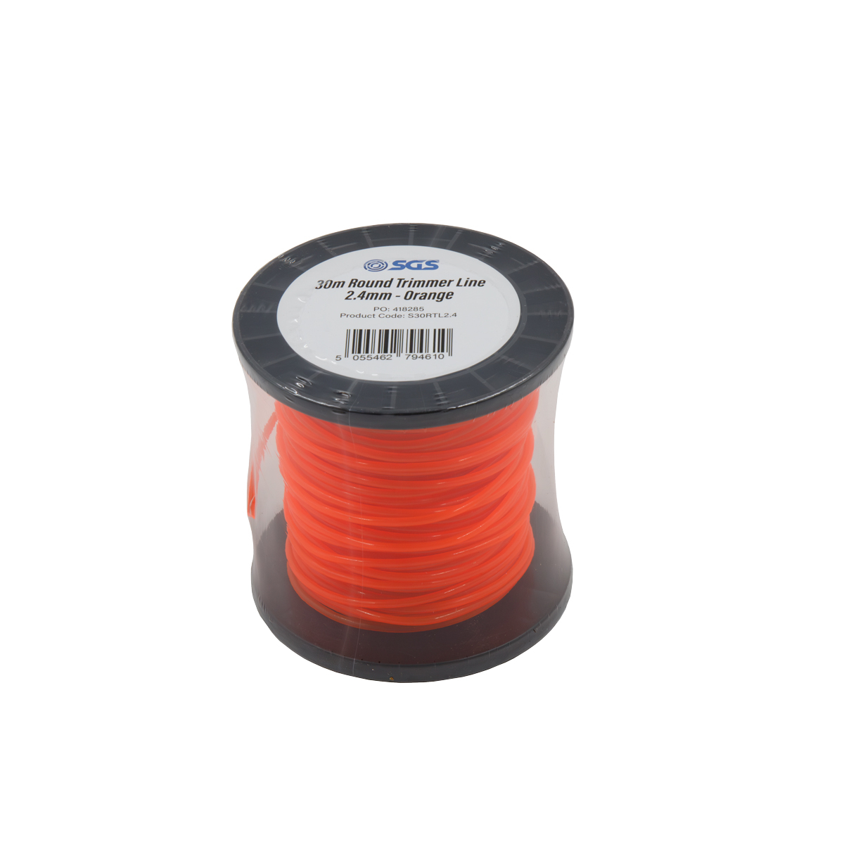 SGS 30m Round Trimmer Line - 2.4mm - Orange